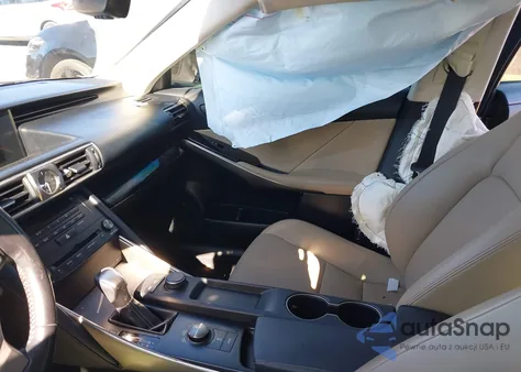 2017 Lexus Is 200T из США, поврежденный, VIN JTHBA1D27H5042766